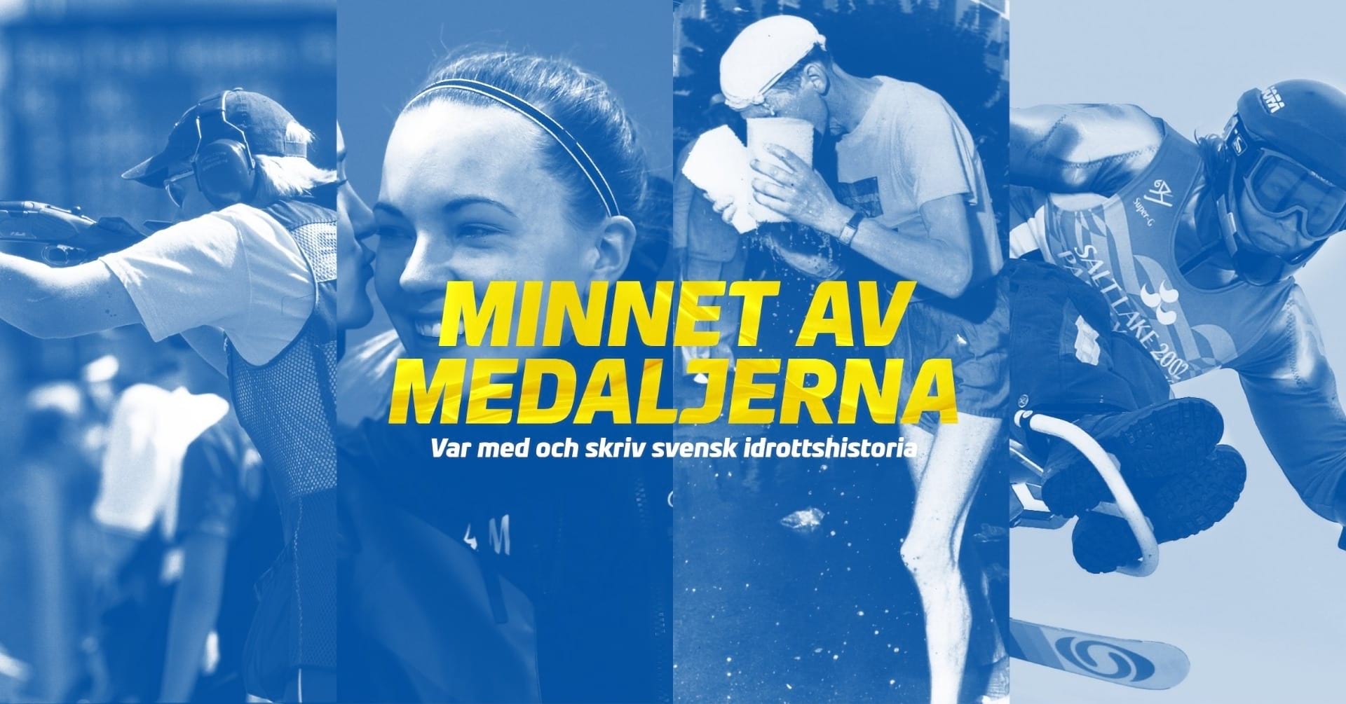 Minnet av medaljerna – var med och skriv svensk idrottshistoria 