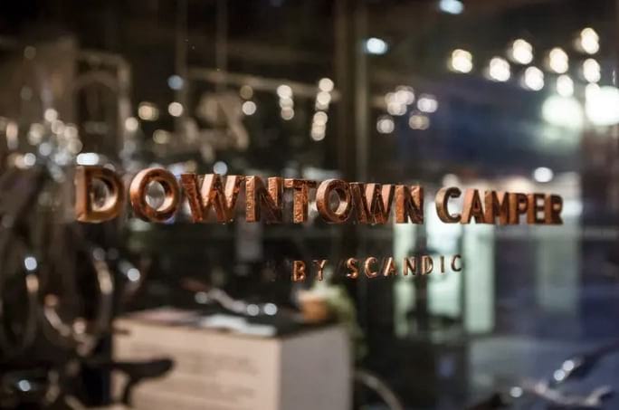 Downtown Camper öppnar hållbart café