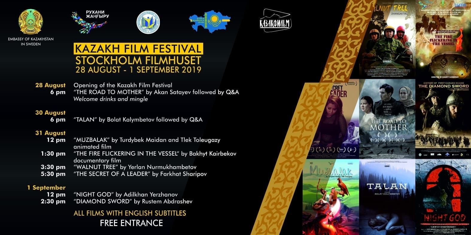 Filmfestival visar film från Kazakstan