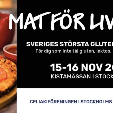 Sveriges största glutenfria mässa hålls i Kista