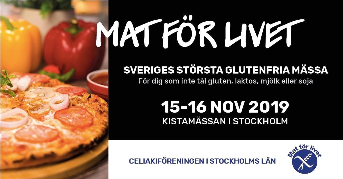 Sveriges största glutenfria mässa hålls i Kista