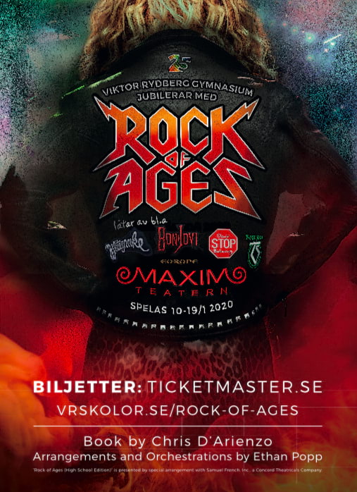 Viktor Rydberg Musikal Rock of Ages