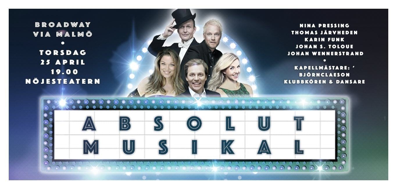Absolut Musikal – Broadway via Malmö