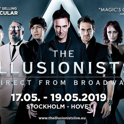 Magishowen The Illusionists kommer till Stockholm