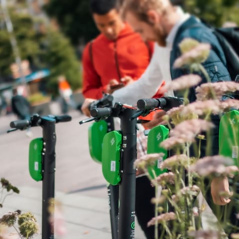 Getting around Stockholm - how to rent an electric scooter