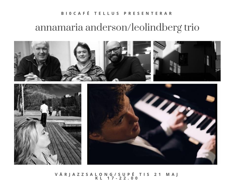 Vårjazzsalong med AnnaMaria Anderson & Leo Linberg Trio