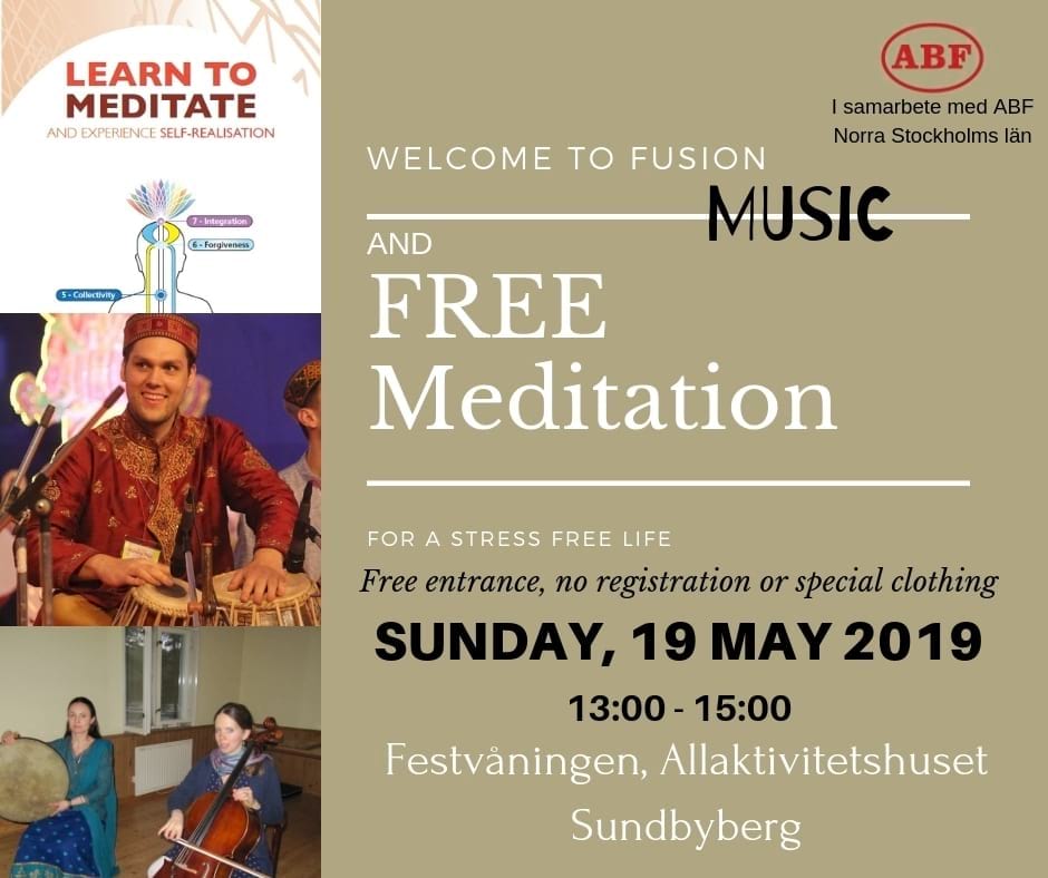 Welcome to a magical afternoon with meditation and live music