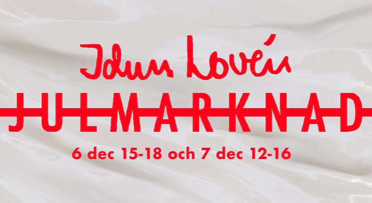 Julmarknad på konstskolan Idun Lovén