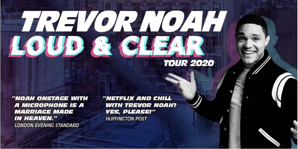 Komikern Trevor Noah till Stockholm