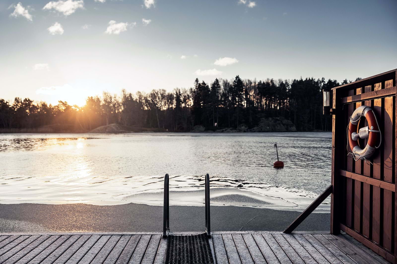 Winter swimming in Stockholm: where to cold-water swim and sauna