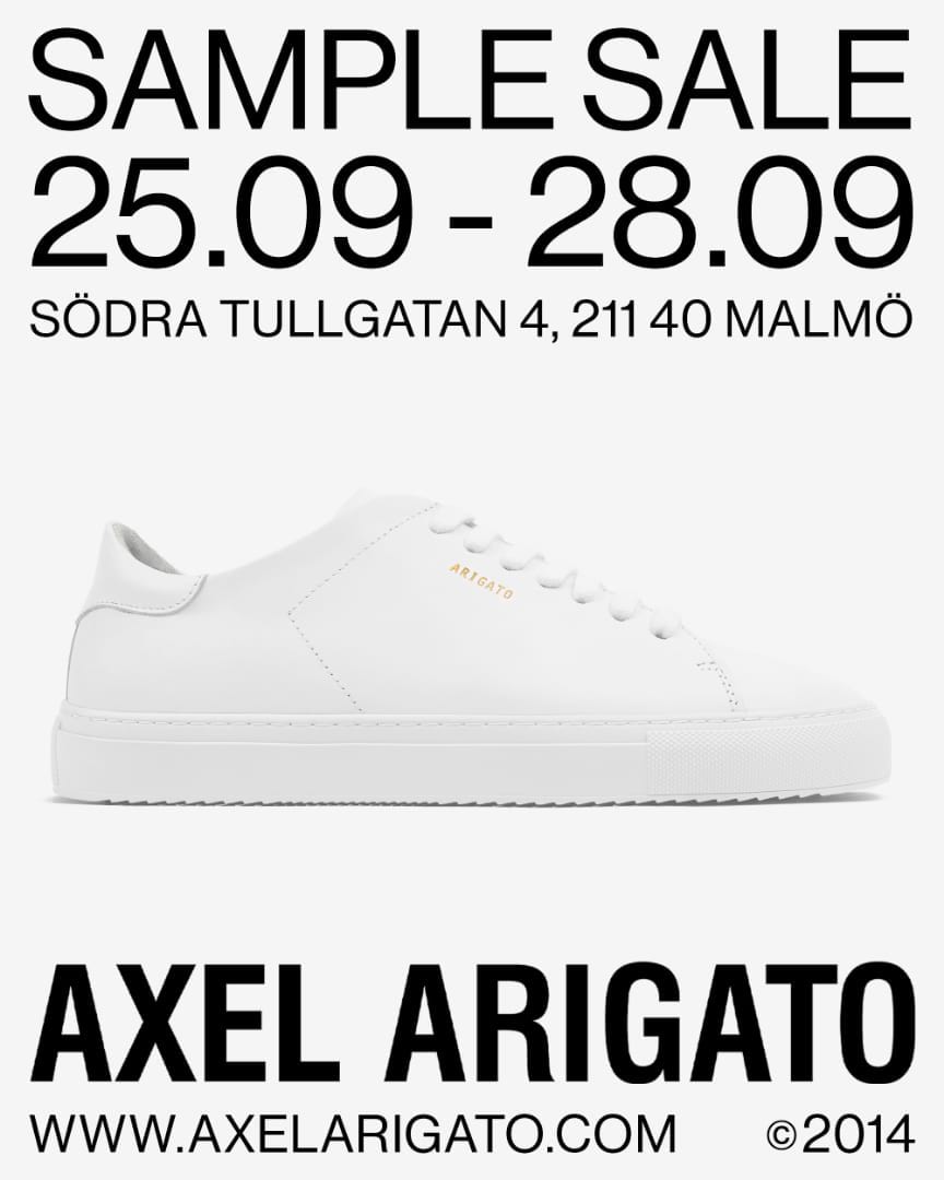 Axel Arigato Sample Sale