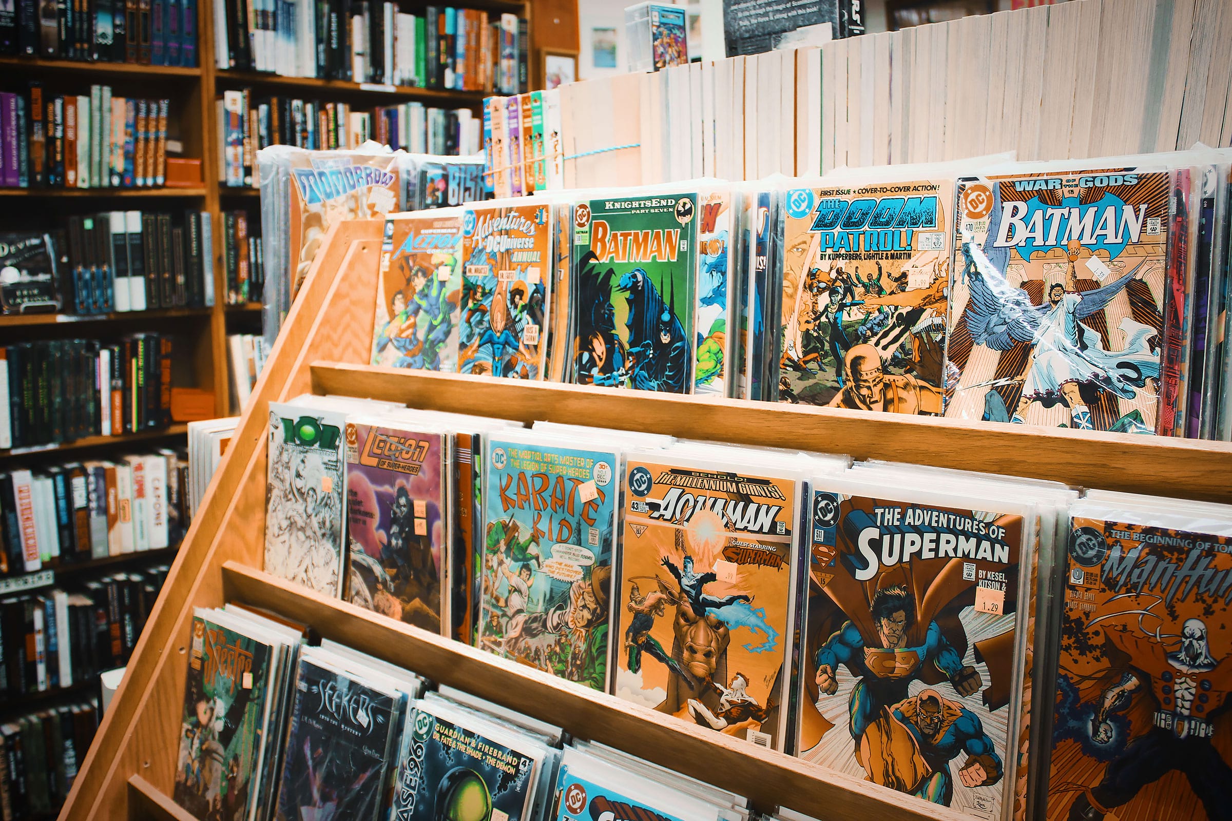 Här kan du köpa serietidningar i Stockholm