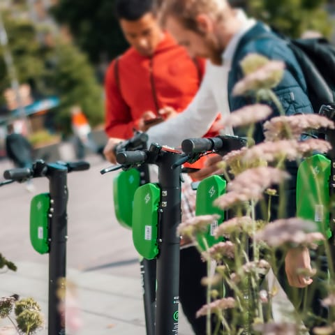 Getting around in Malmö - how to hire an electric scooter