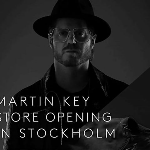 Martin Key öppnar butik på Stureplan