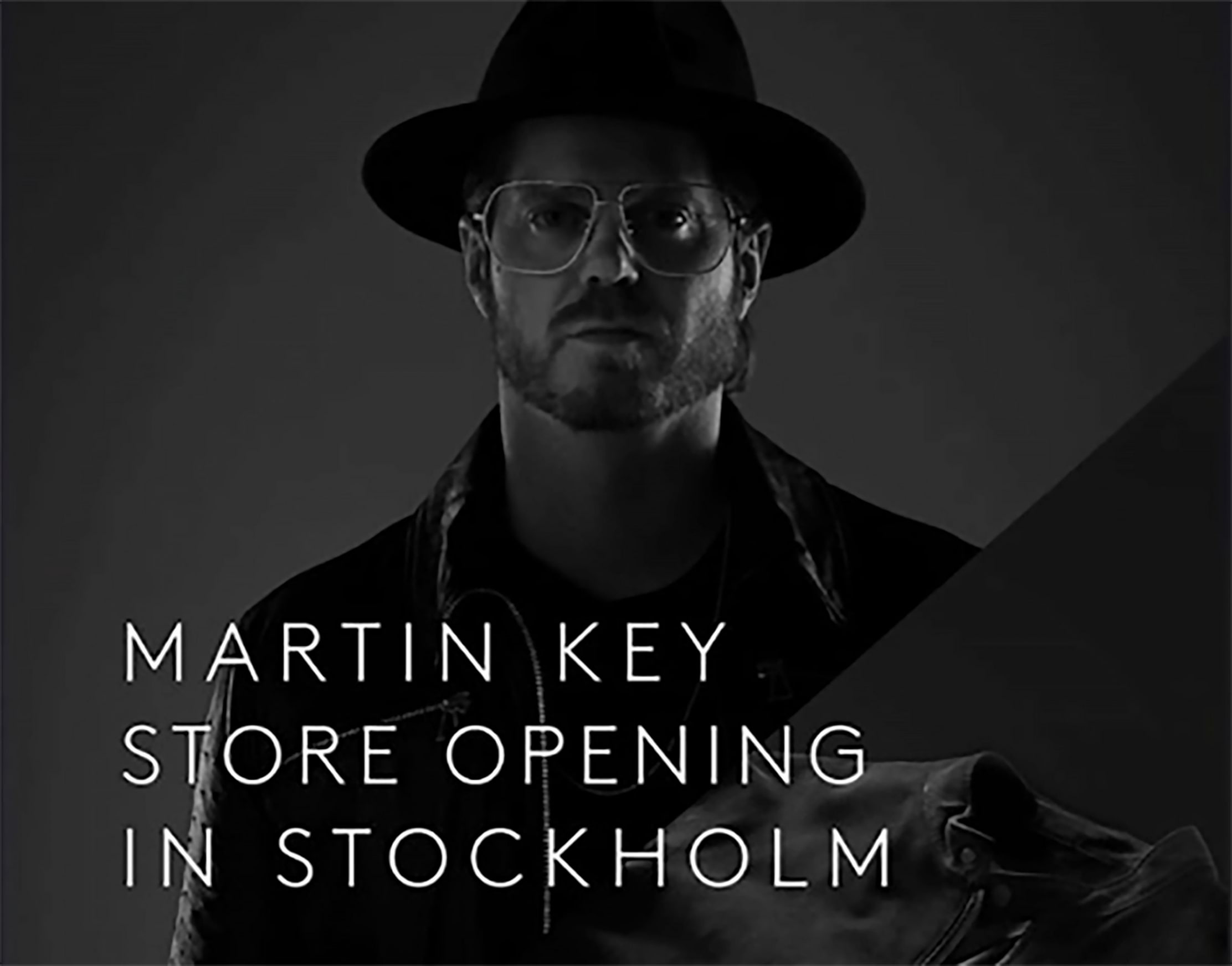 Martin Key öppnar butik på Stureplan