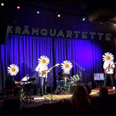 Jazzfusion Kräm Quartette på Biocafé Tellus