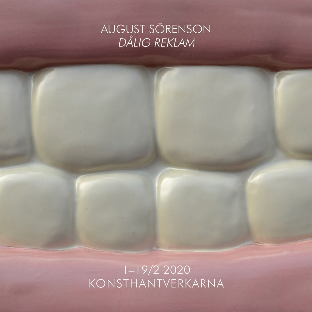 Utställning: August Sörenson – Dålig Reklam