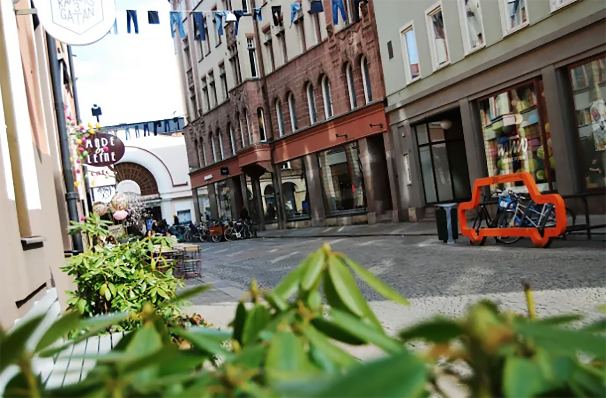 Sommargatorna i Malmö skapar utrymme i centrum
