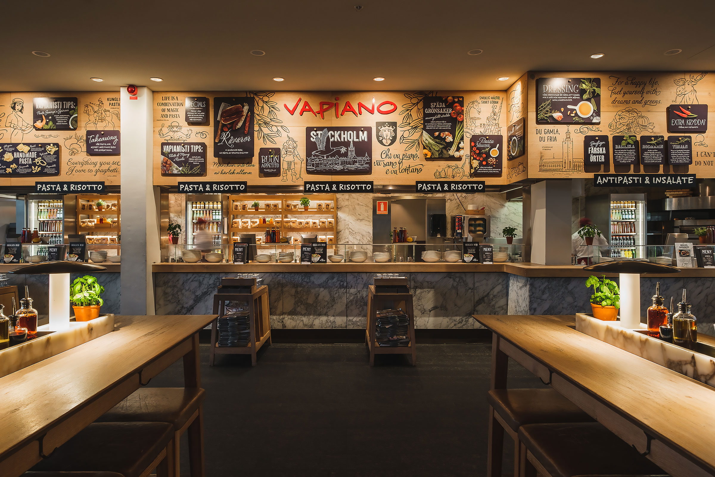 Vapiano i Sverige i konkurs – restaurangerna till salu