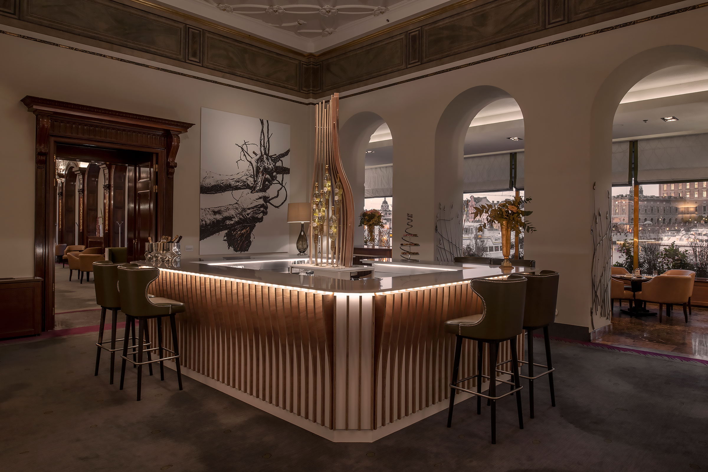 Grand Hôtel öppnar exklusiv champagnebar