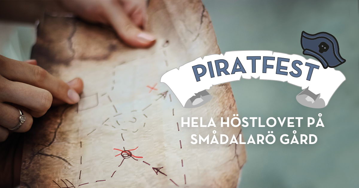 Piratfest hela höstlovet på Smådalarö Gård