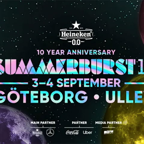 Summerburst planerar festival i september 2021