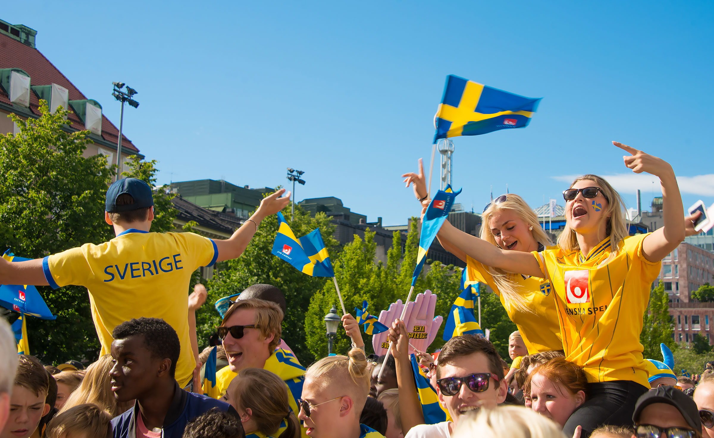 Fotbolls-EM: Här kan man se matcherna i Stockholm