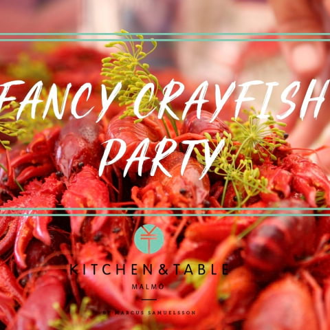 "Fancy Crayfish Party" på Kitchen & Table
