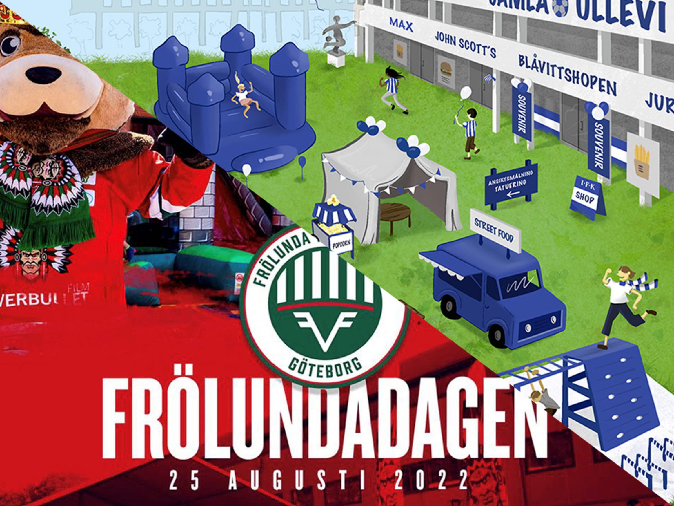 Folkfest på Frölundadagen med IFK Göteborg