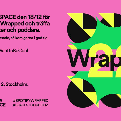 Spotify Wrapped-event för fans – poddare och artister på plats