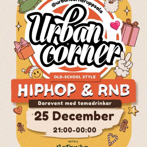 Urban Corner – barevent med oldschool Hip-Hop & RnB!
