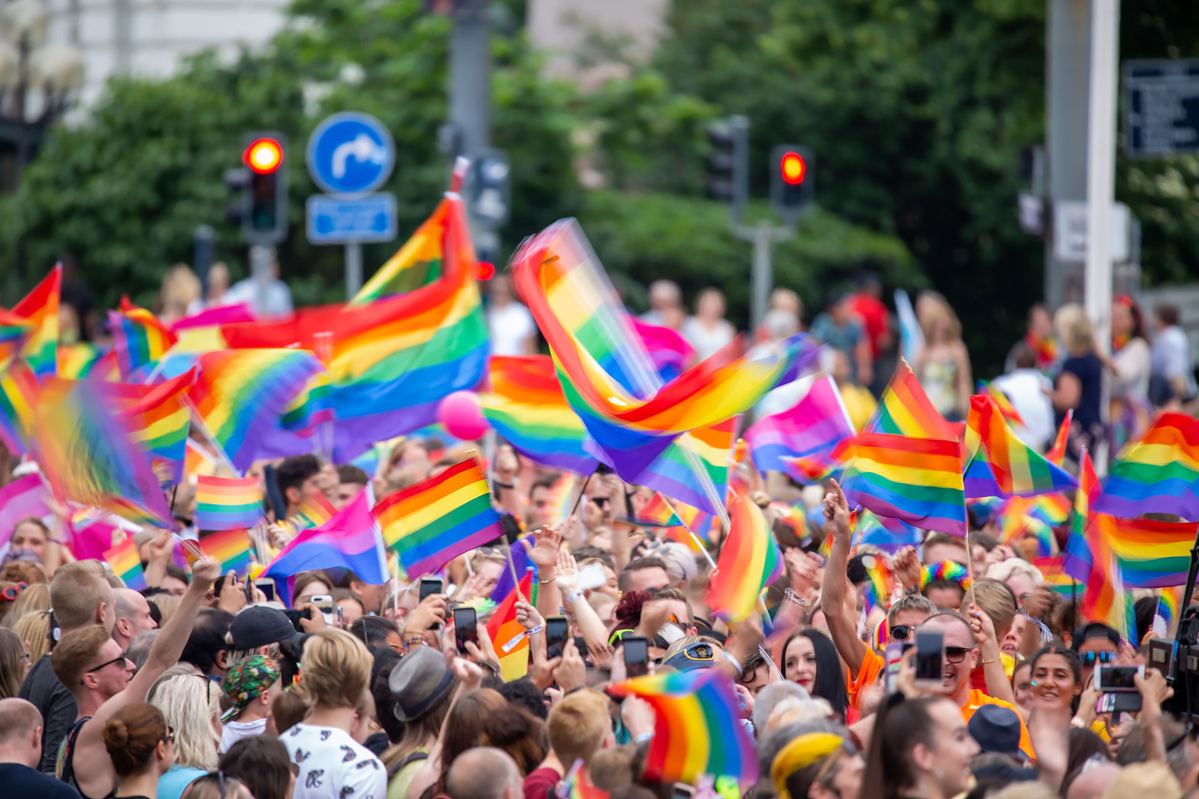 West Pride 2022 intar Göteborgs gator