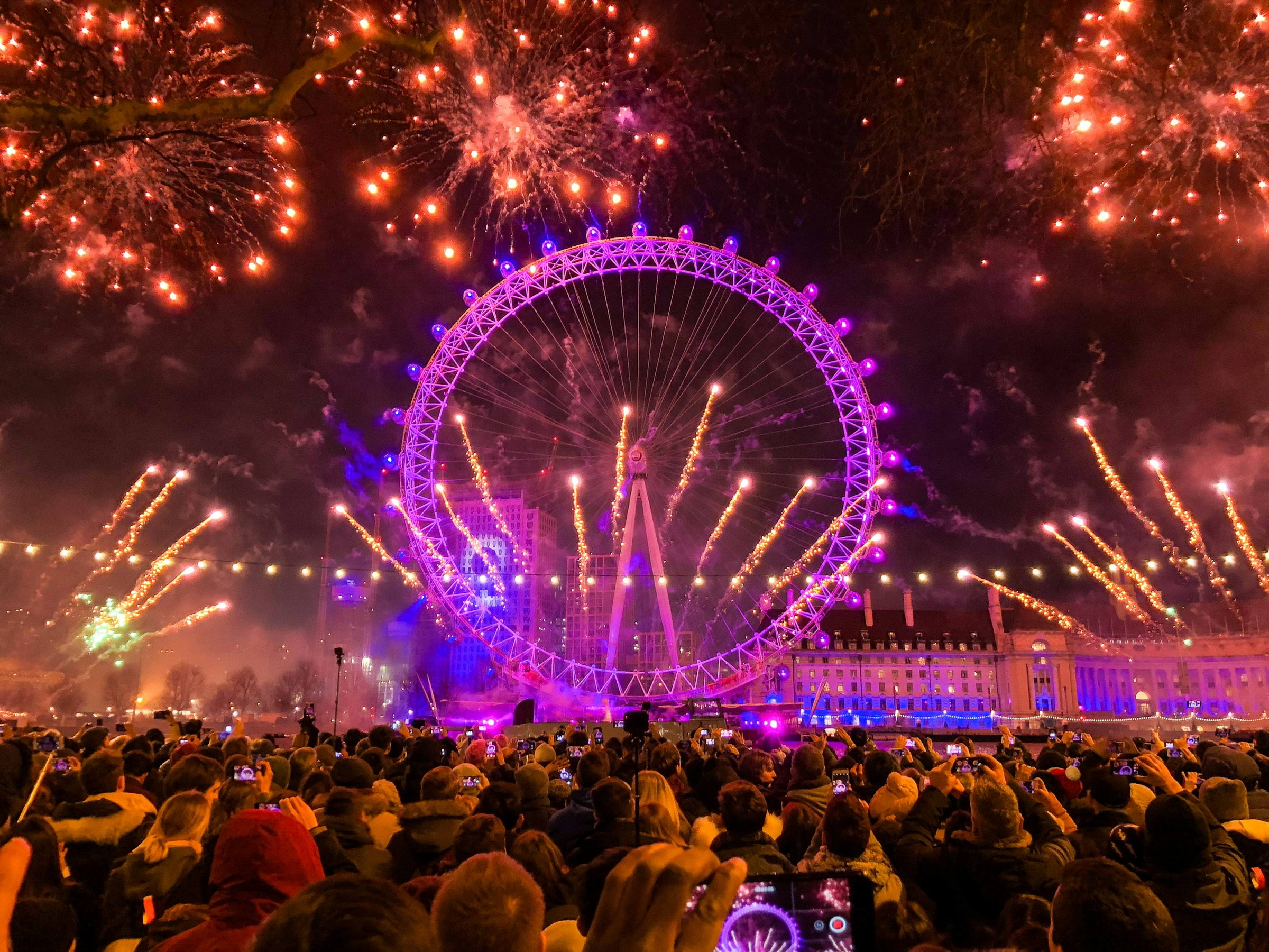 London New Year Fireworks 2025 – Where to Watch Fireworks