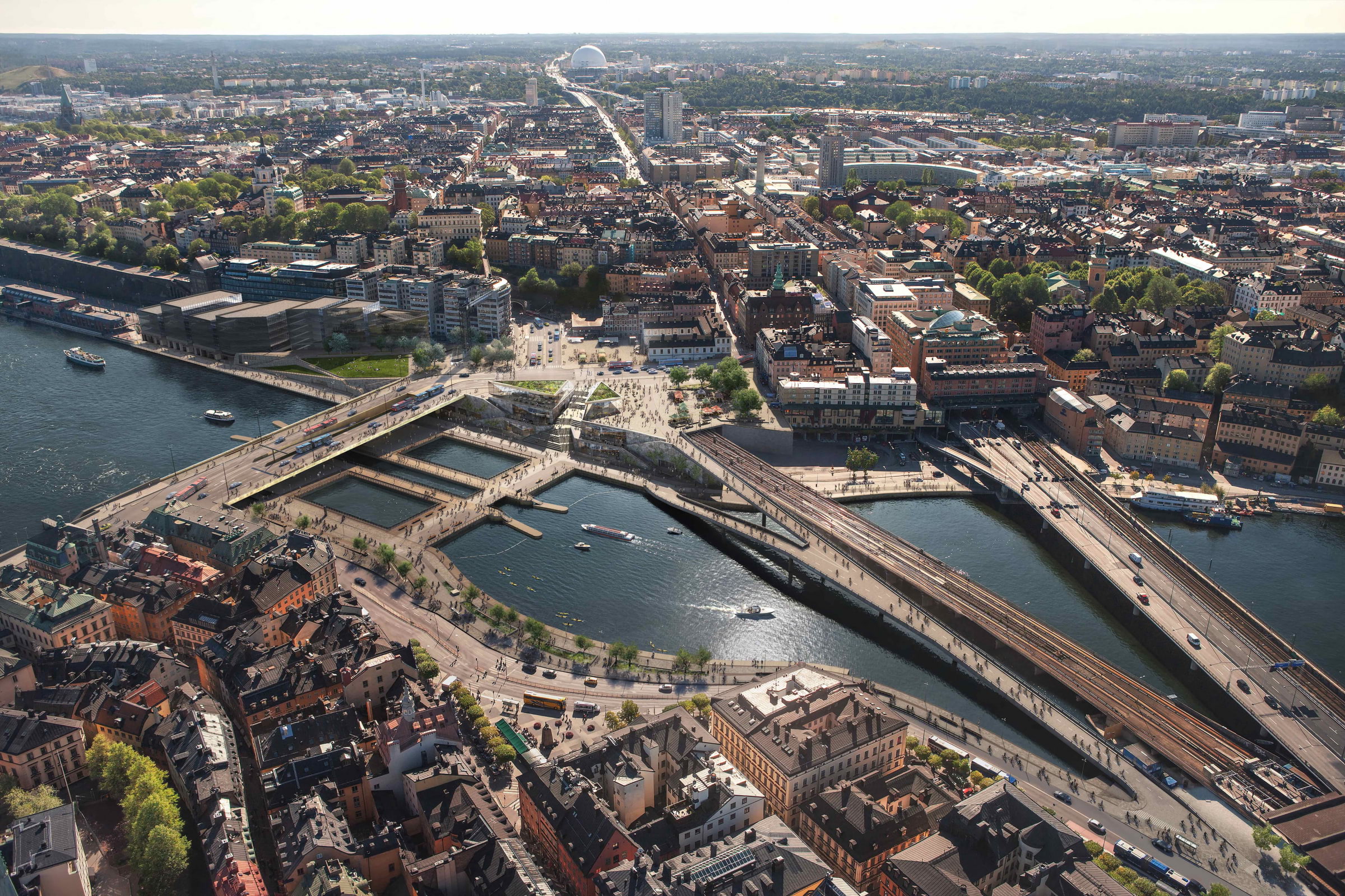 Foto: DBOX for Foster + Partners via Stockholms stad