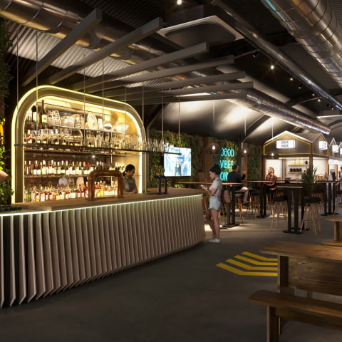 New food hall alert: Market Place Vauxhall is now open