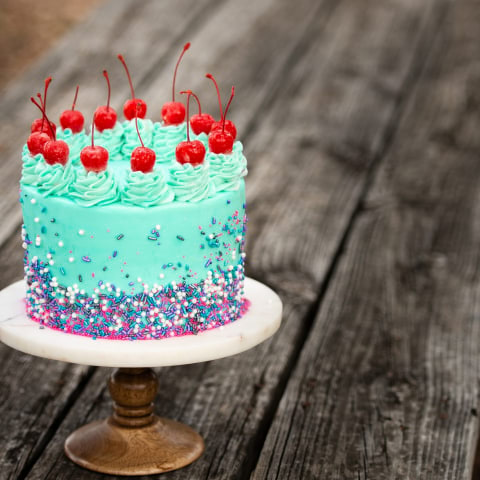 Personalised Celebration Cake – Peace Of Cake London