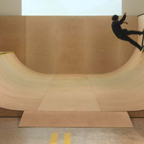 Take the kids skateboarding at the Design Museum