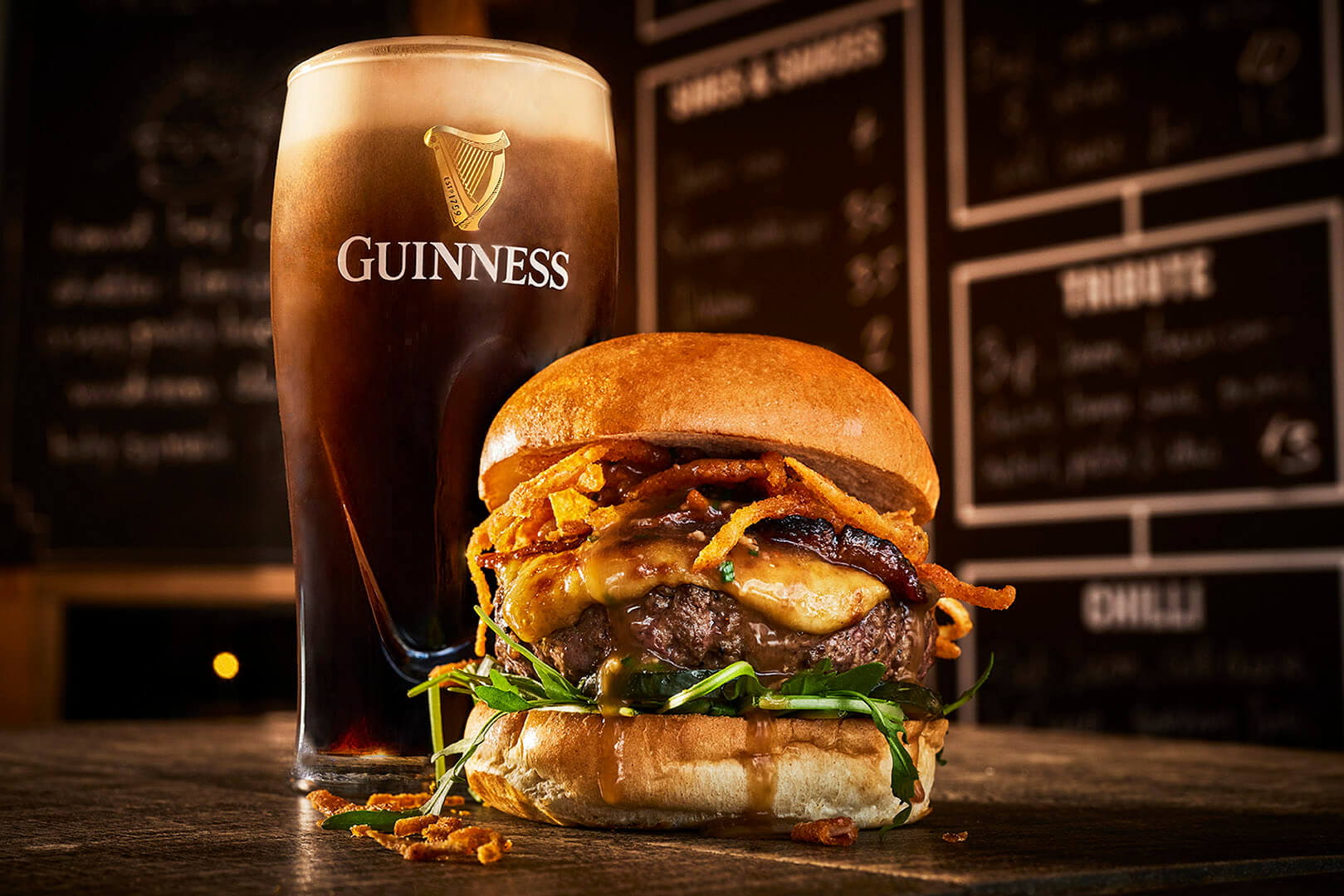 Honest Burgers are bringing back their iconic Guinness Fondue burger