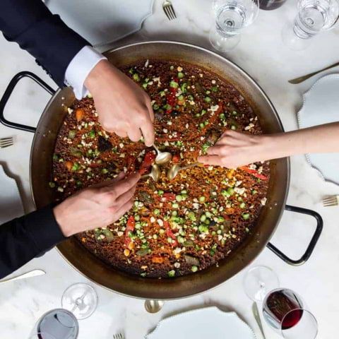 Did somebody say bottomless Michelin-Star paella and prosecco?