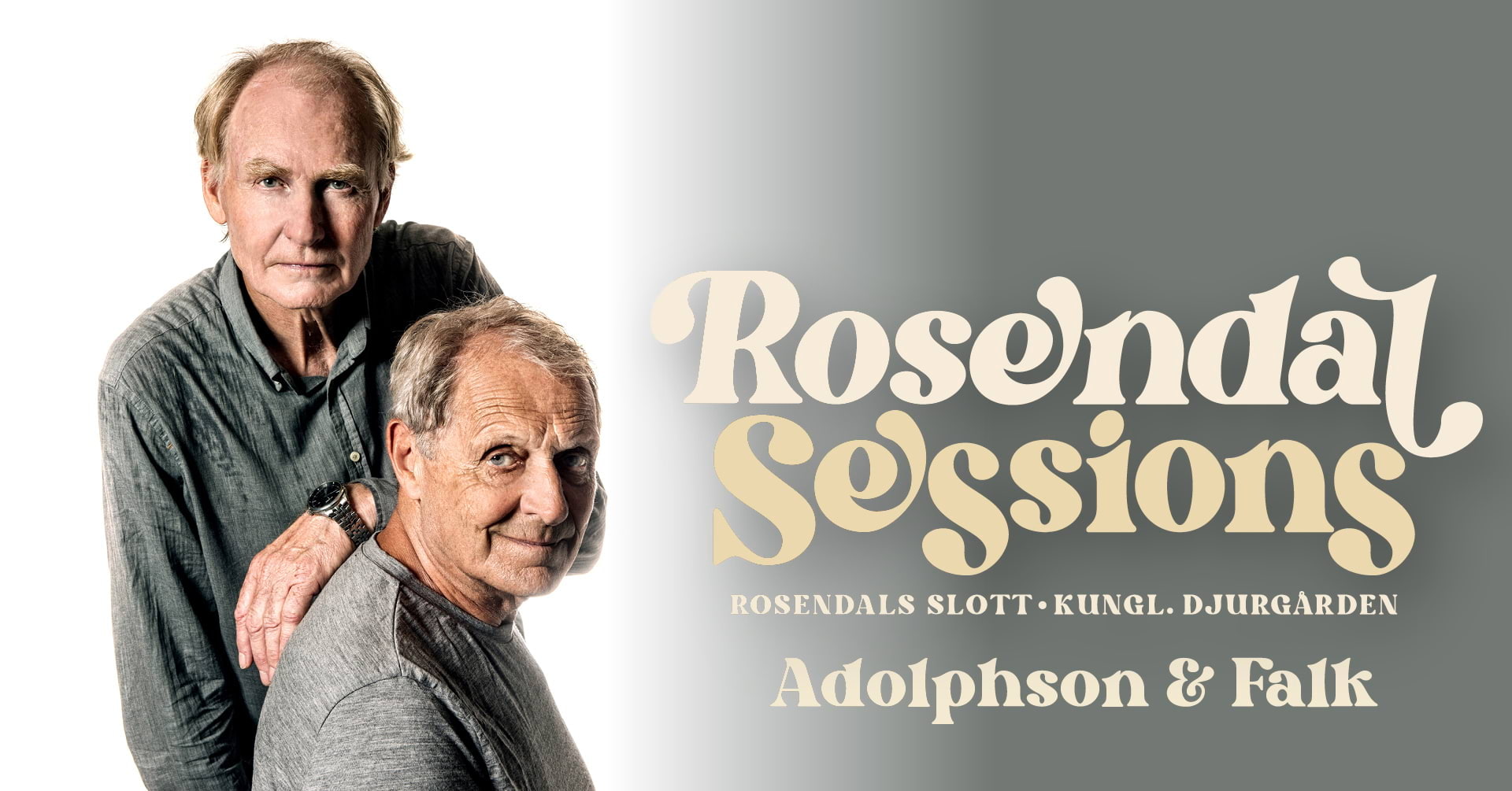 Adolphson & Falk på Rosendal Sessions 2023 | Stockholm, Rosendals Slott