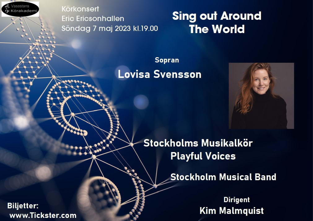 Sing out around the world – Körkonsert med Vasastans körakademi