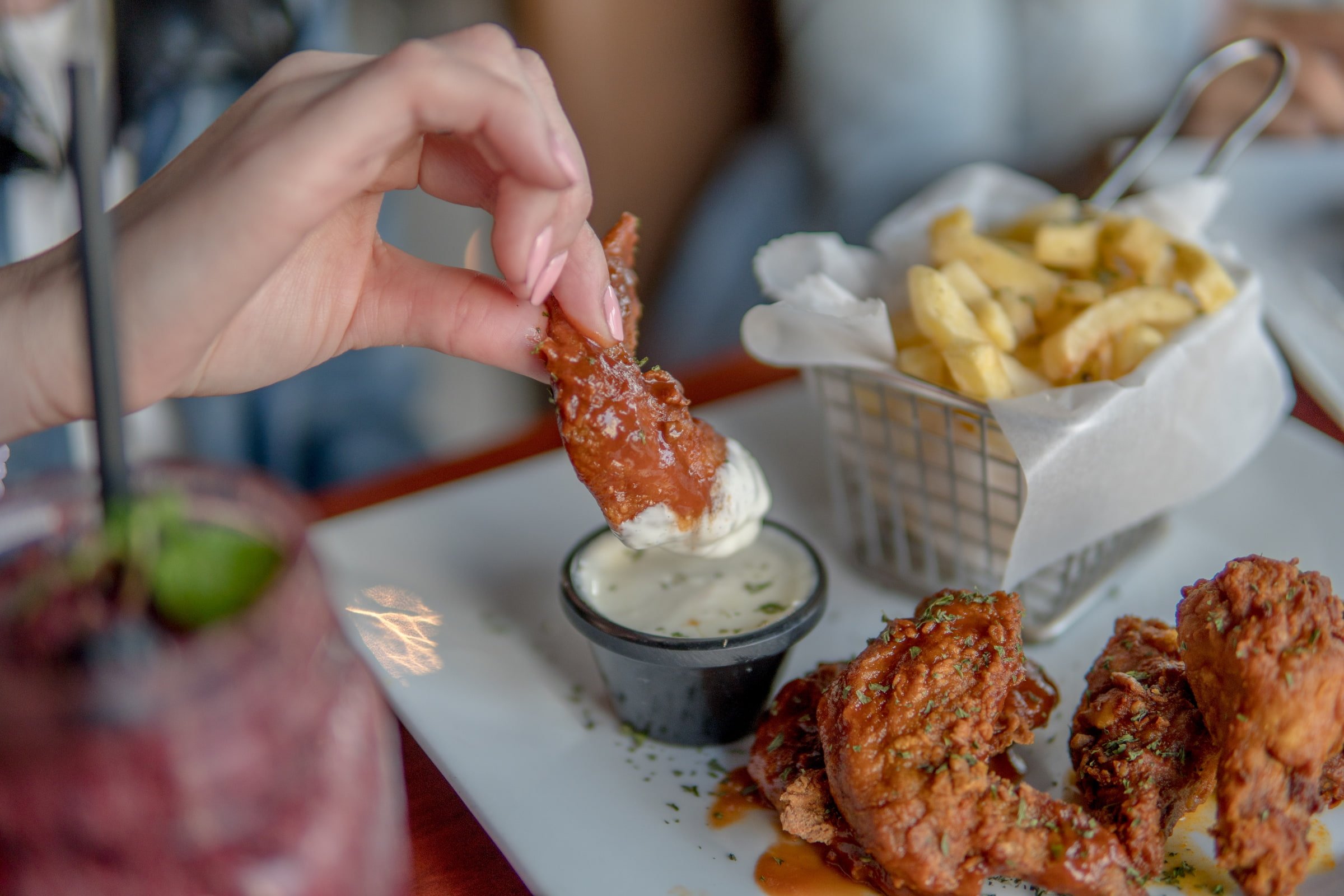 Get free chicken wings in Camden on 16th March