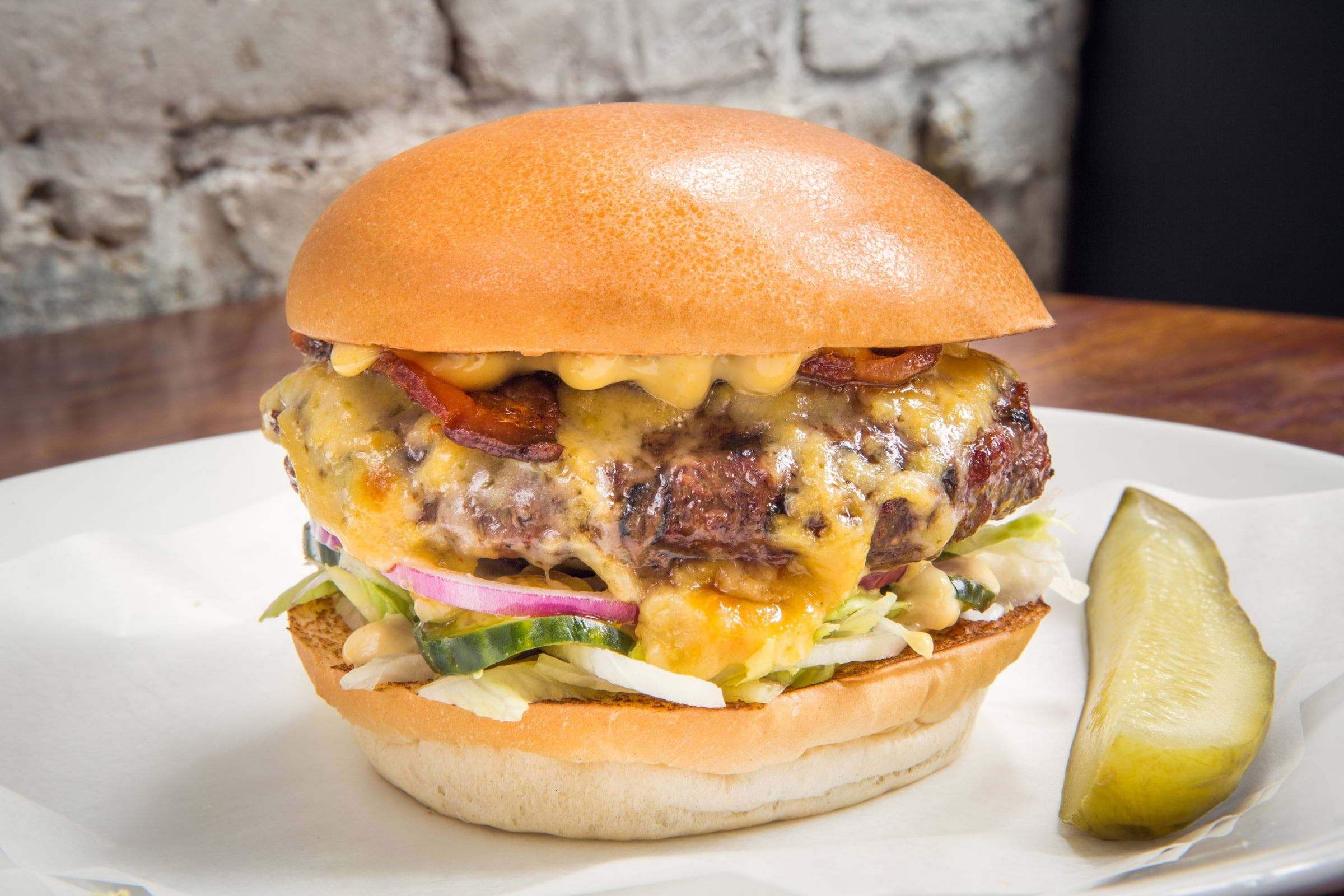 The limited edition Welsh rarebit burger is back