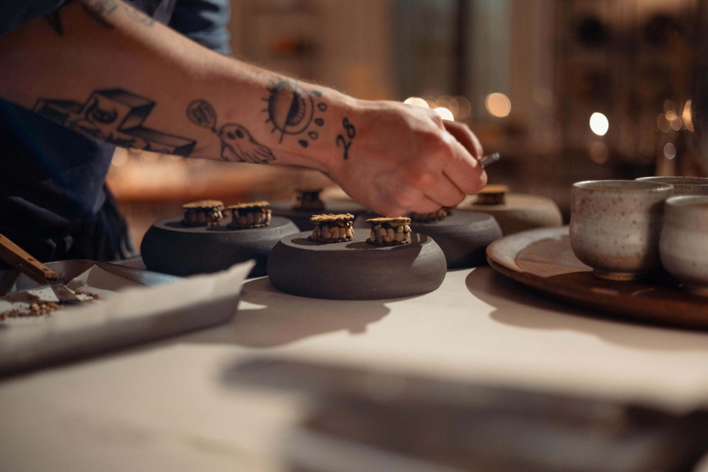 Chef's tables in London