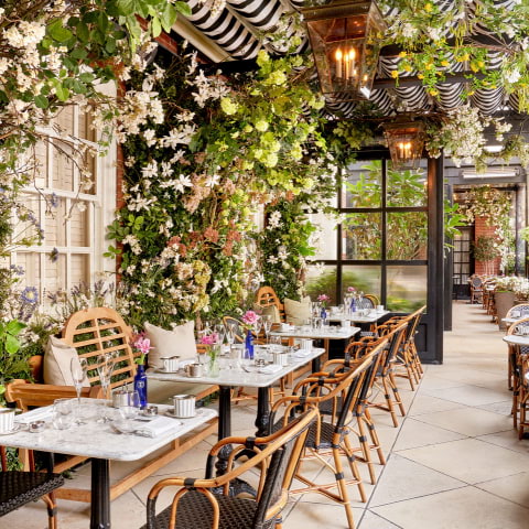 Get ready for outdoor dining – Dalloway Terrace has unveiled its new summer look