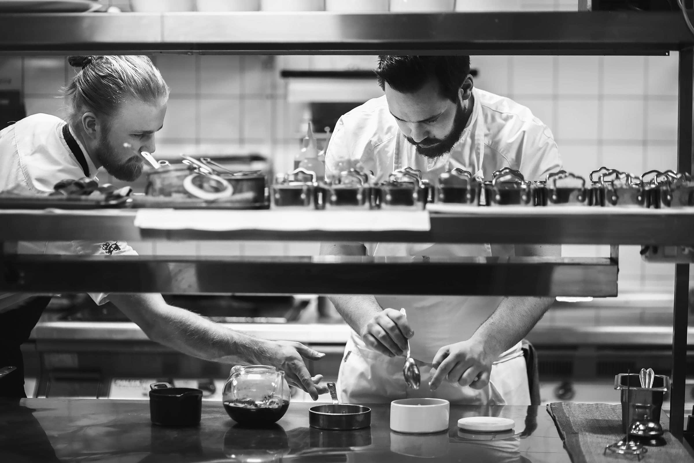 Chef's tables in London