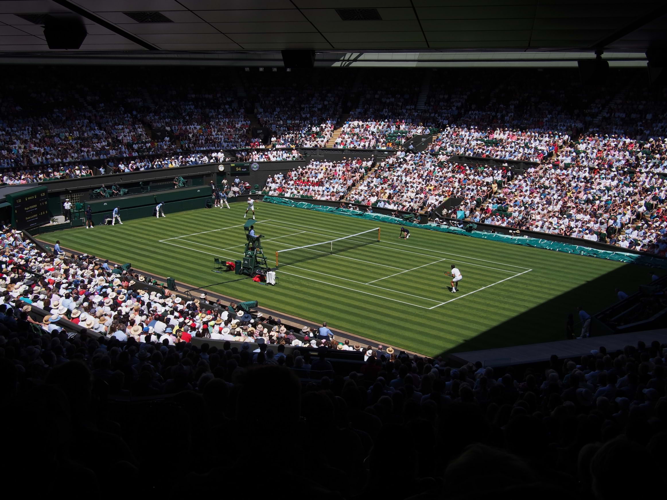Centre Court at the Wimbledon Championships