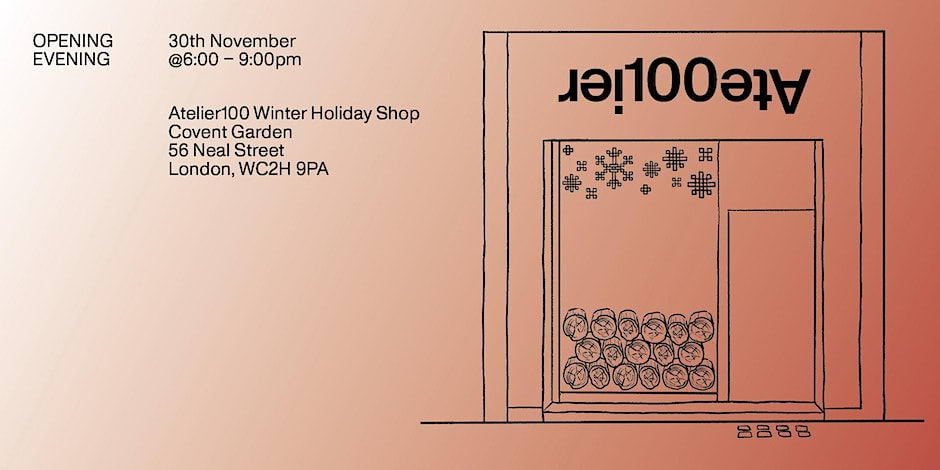 Atelier100 brings unique gifts by London creatives to Covent Garden