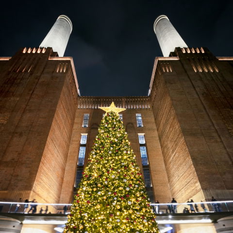 It's beginning to look a lot like Christmas at Battersea Power Station