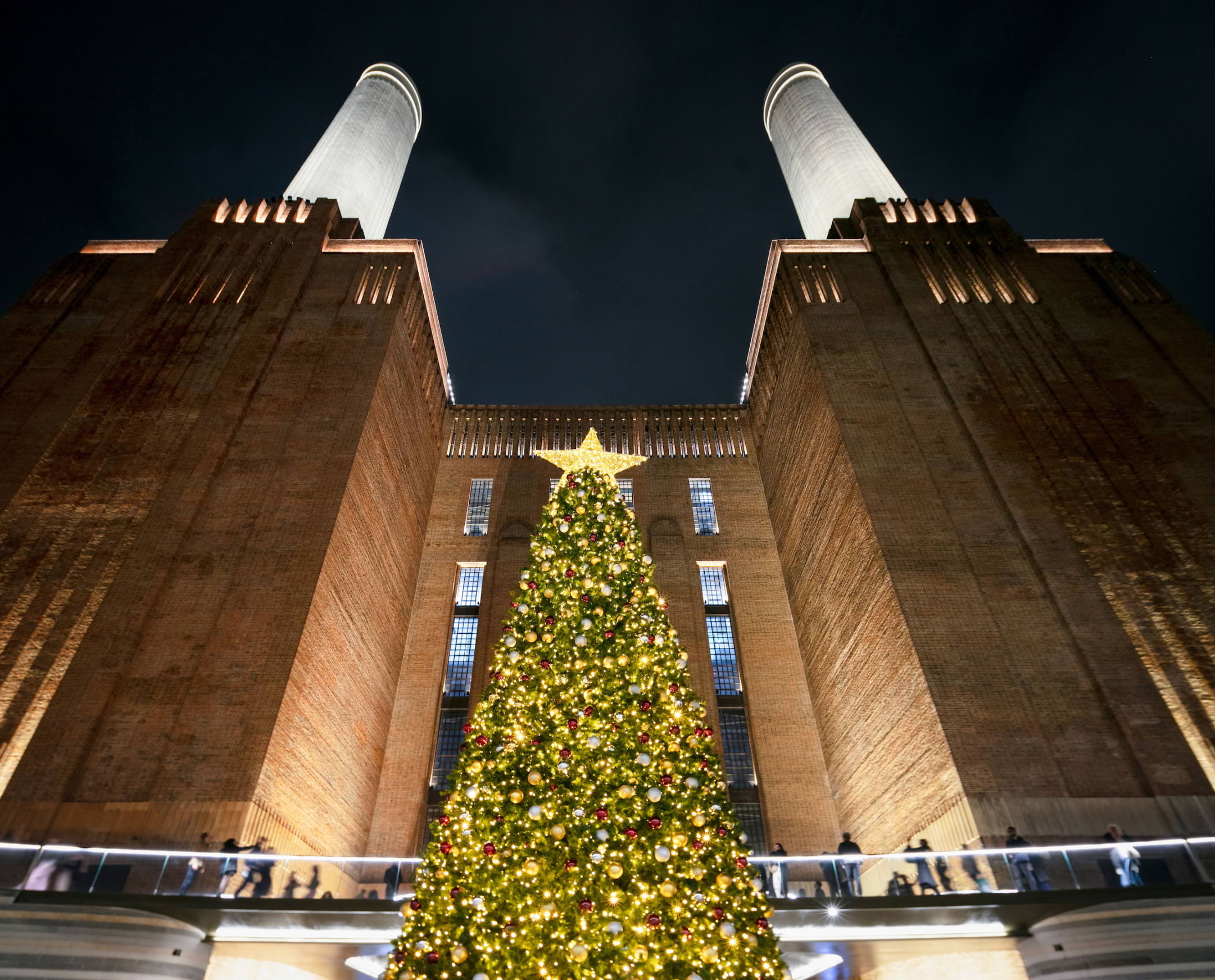 It's beginning to look a lot like Christmas at Battersea Power Station
